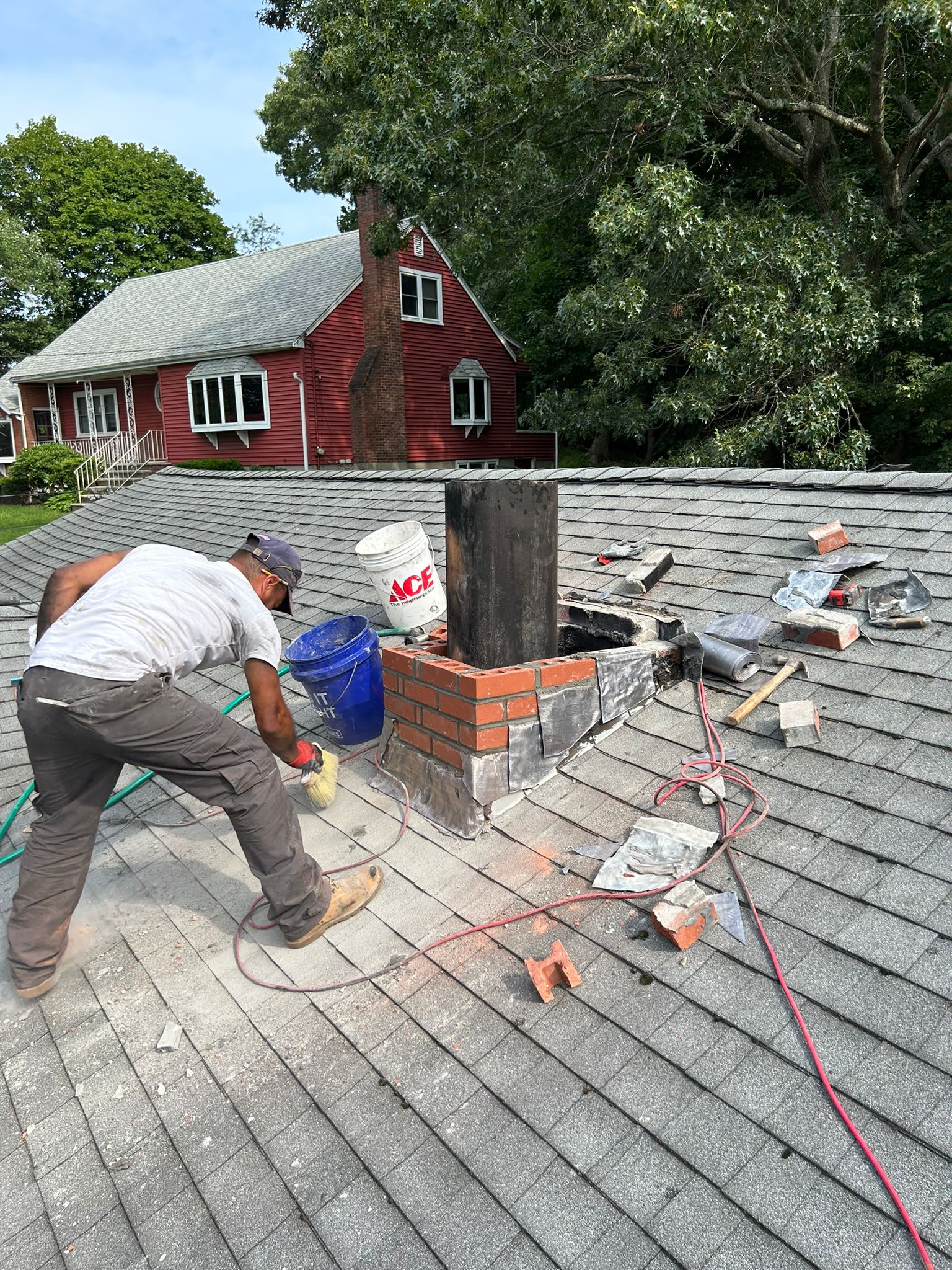 Professional chimney repair in Woburn